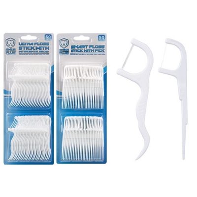 Ultra Dental Floss Stick With Non Slip Pick 50 Pack – Wholesale Uk